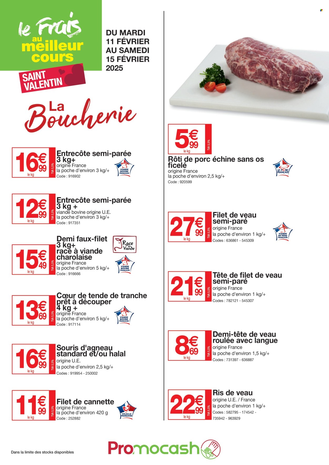 Catalogue Promocash - 11/02/2025 - 15/02/2025. Page 1