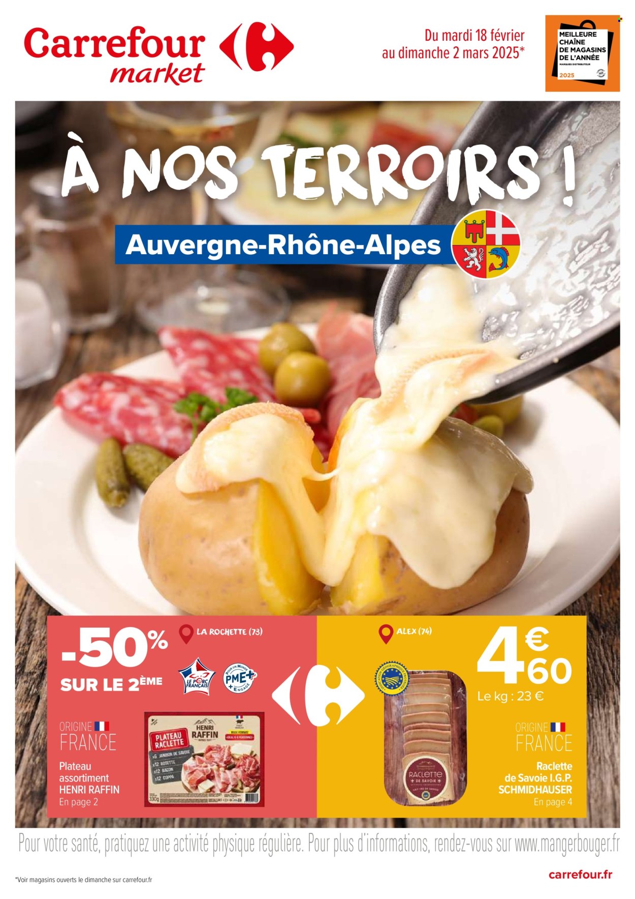 Catalogue Carrefour Market - 18/02/2025 - 02/03/2025. Page 1