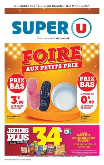 Catalogue SUPER U - 18/02/2025 - 02/03/2025.