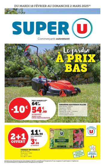 Catalogue SUPER U - 18/02/2025 - 02/03/2025.