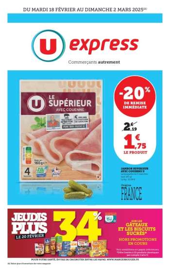Catalogue U express - 18/02/2025 - 02/03/2025.