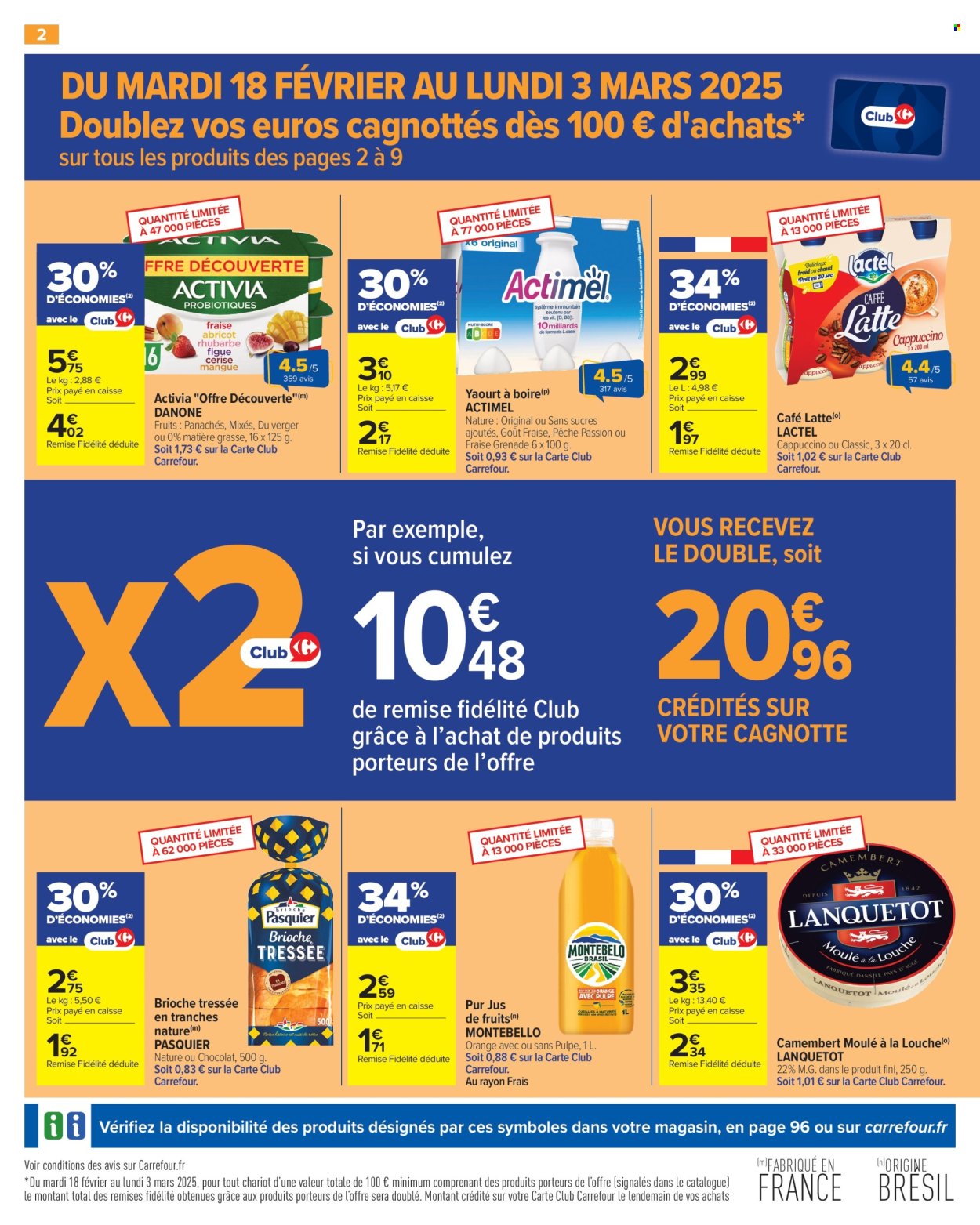 Catalogue Carrefour Hypermarchés - 18/02/2025 - 03/03/2025. Page 4
