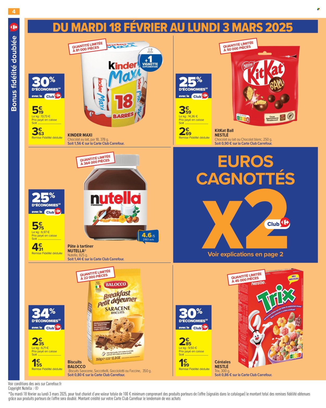 Catalogue Carrefour Hypermarchés - 18/02/2025 - 03/03/2025. Page 6