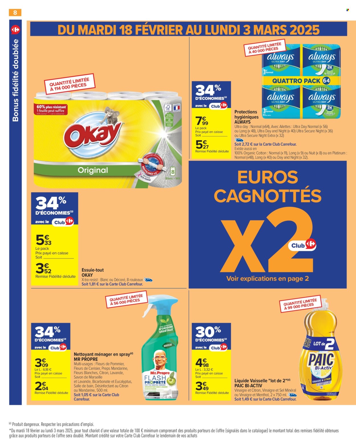 Catalogue Carrefour Hypermarchés - 18/02/2025 - 03/03/2025. Page 10
