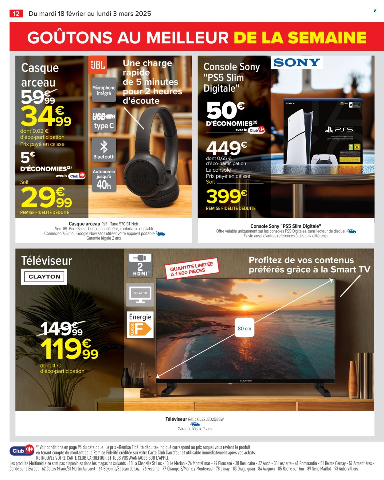 Catalogue Carrefour Hypermarchés - 18/02/2025 - 03/03/2025. Page 14