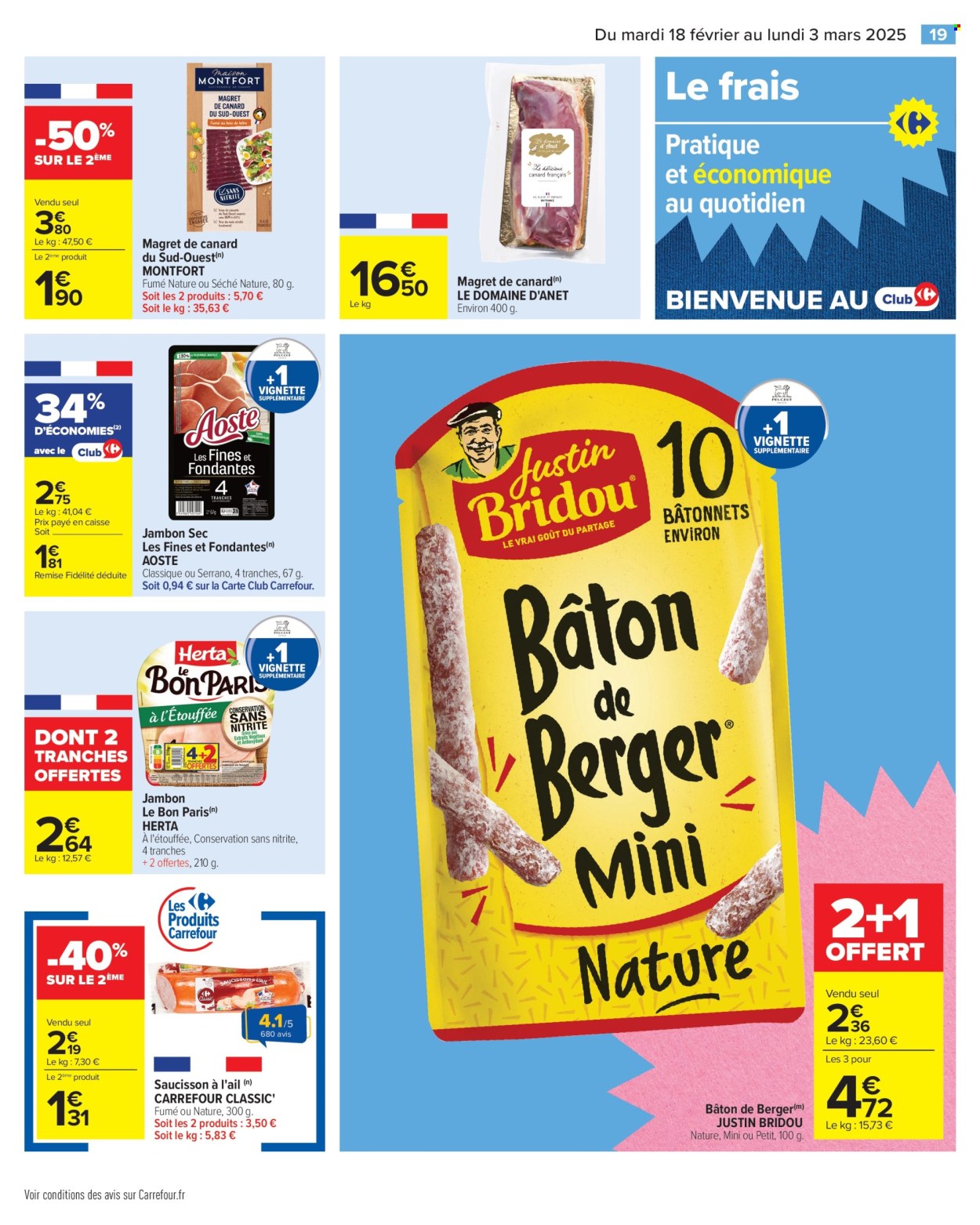 Catalogue Carrefour Hypermarchés - 18/02/2025 - 03/03/2025. Page 21