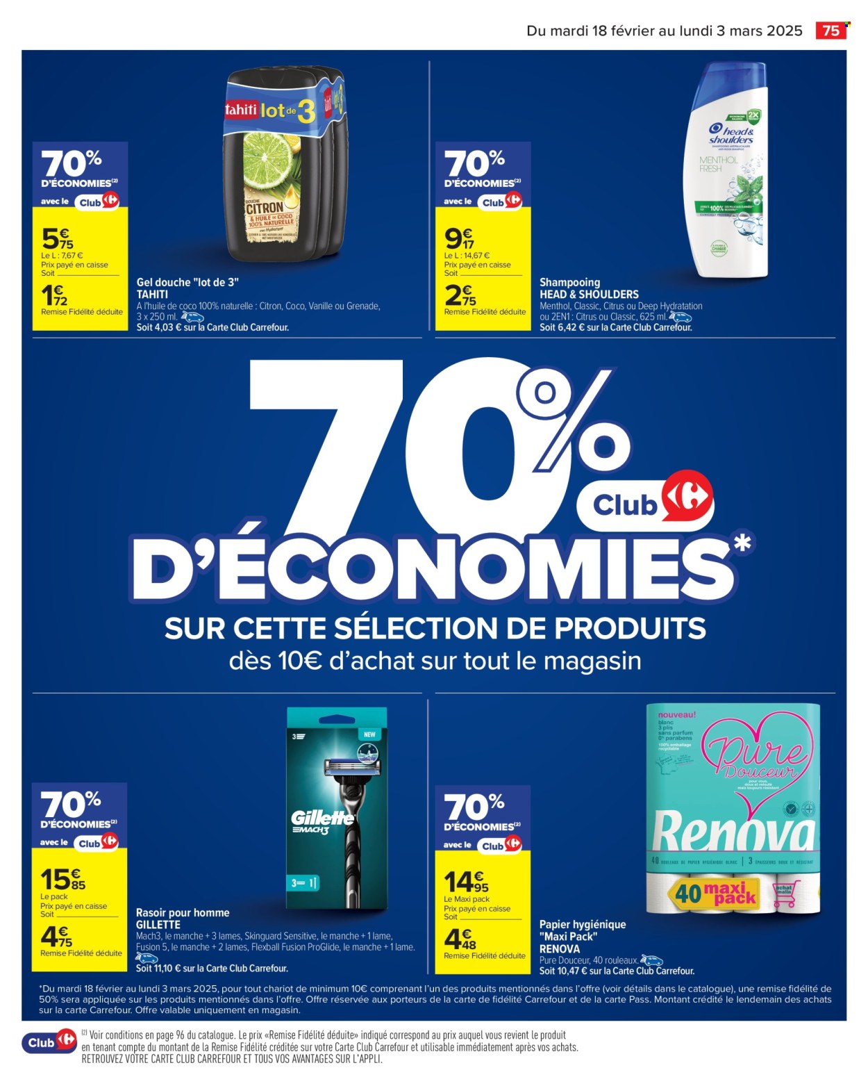 Catalogue Carrefour Hypermarchés - 18/02/2025 - 03/03/2025. Page 77