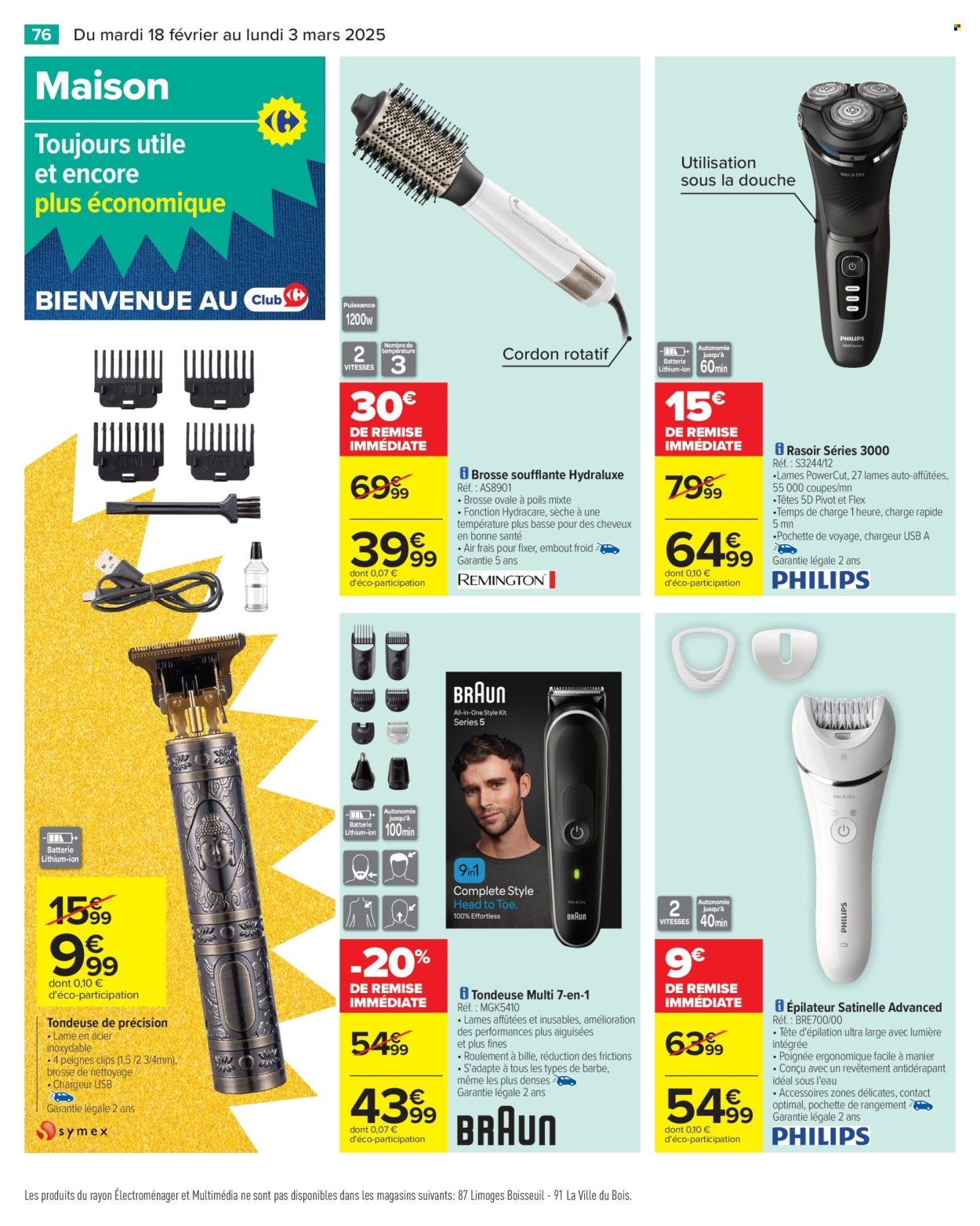 Catalogue Carrefour Hypermarchés - 18/02/2025 - 03/03/2025. Page 78