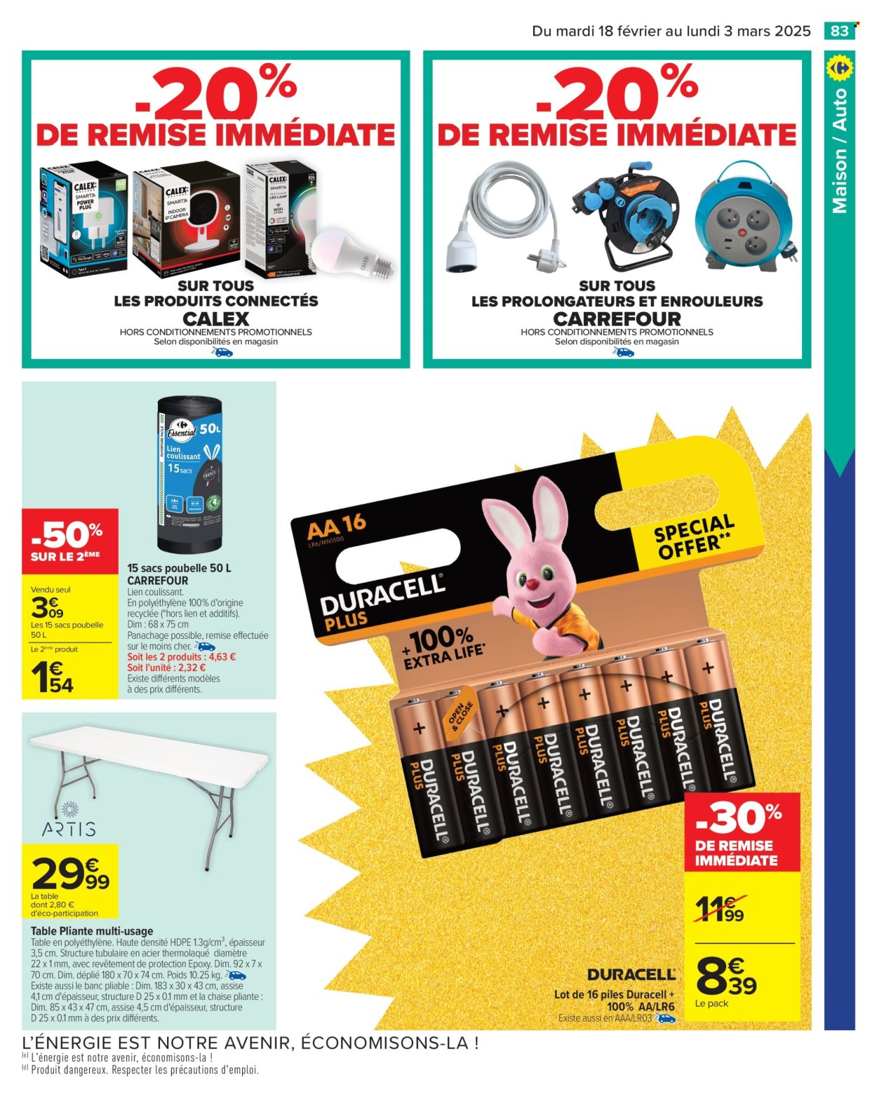 Catalogue Carrefour Hypermarchés - 18/02/2025 - 03/03/2025. Page 85
