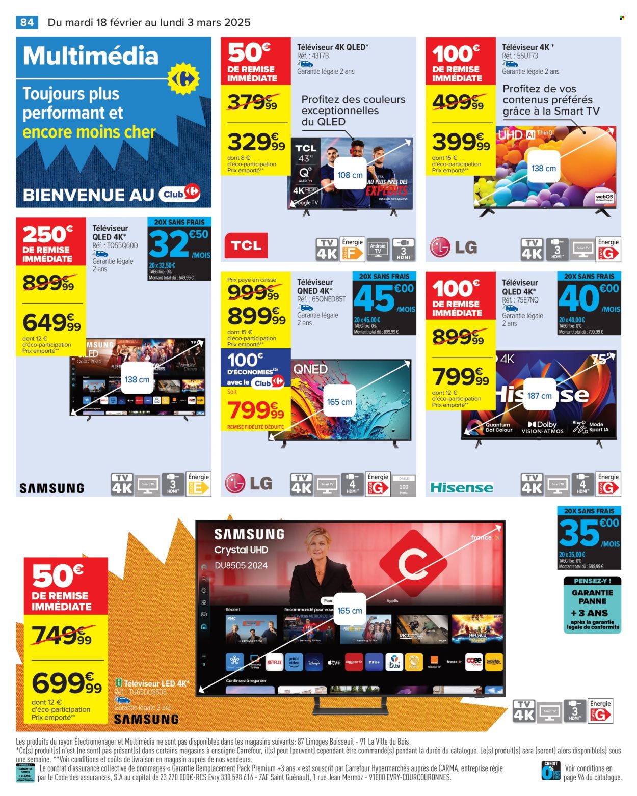 Catalogue Carrefour Hypermarchés - 18/02/2025 - 03/03/2025. Page 86