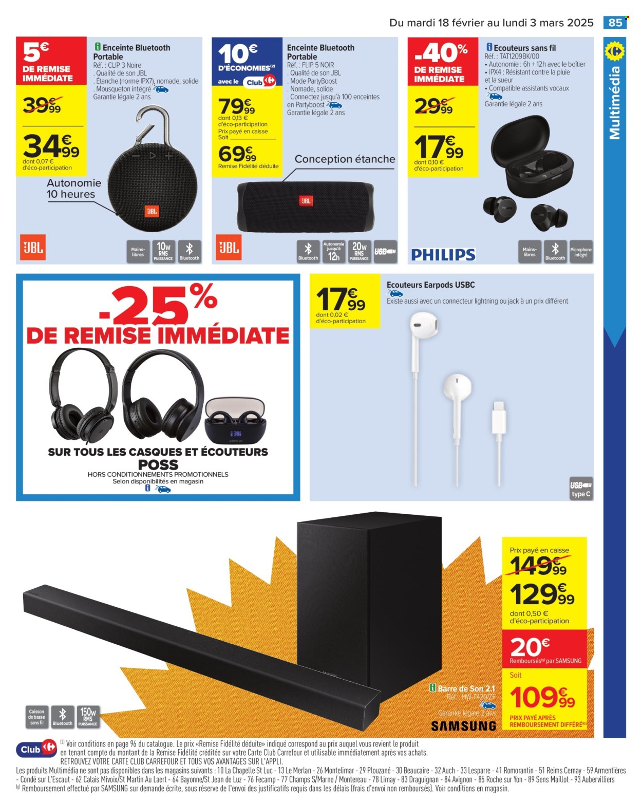 Catalogue Carrefour Hypermarchés - 18/02/2025 - 03/03/2025. Page 87
