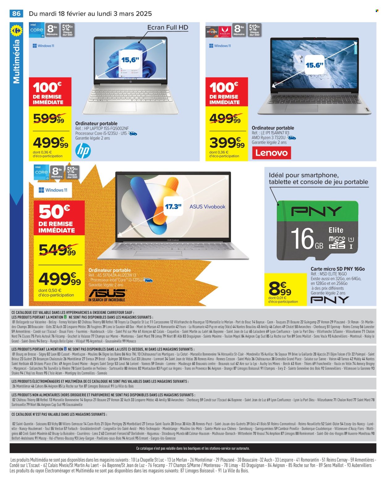 Catalogue Carrefour Hypermarchés - 18/02/2025 - 03/03/2025. Page 88