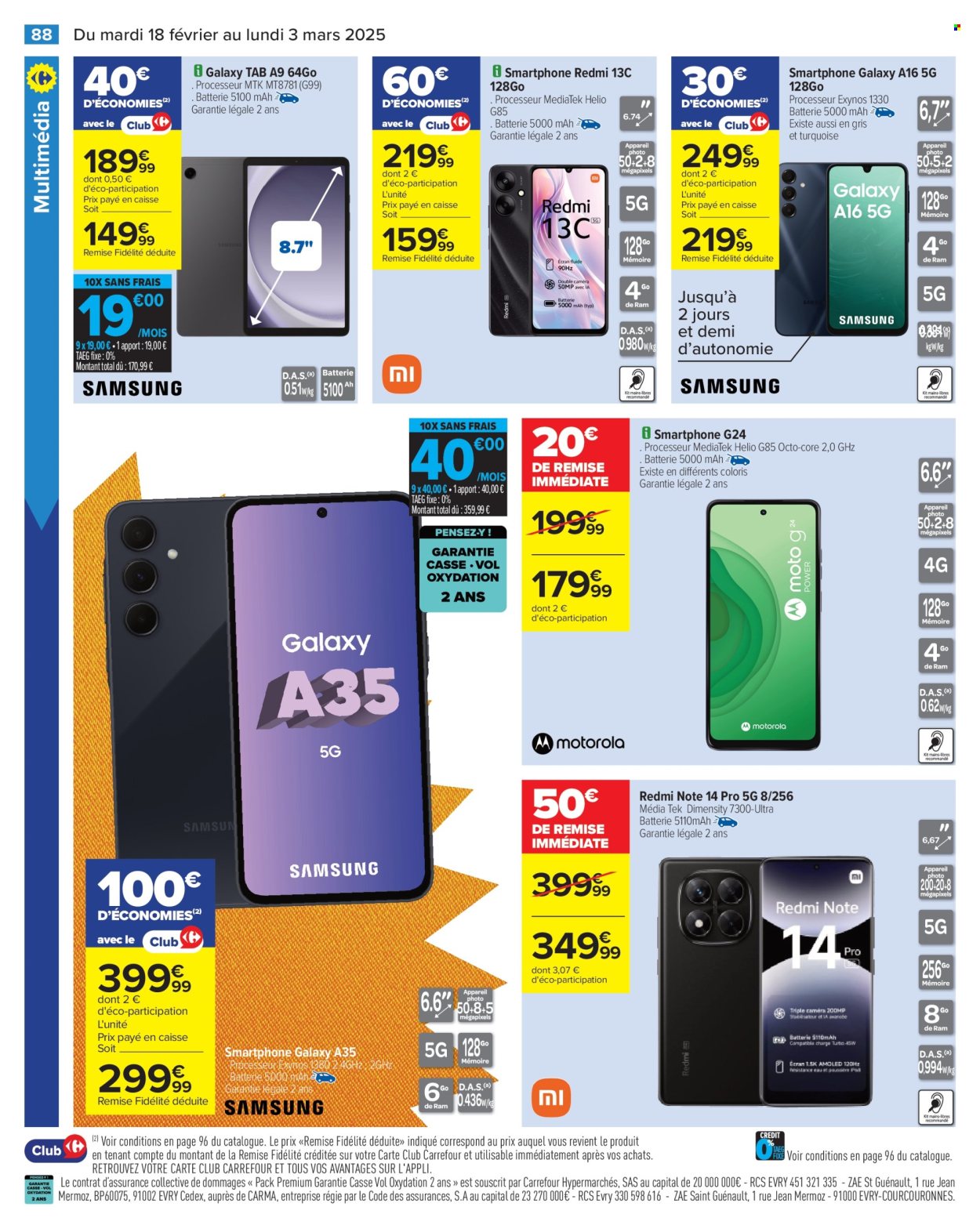Catalogue Carrefour Hypermarchés - 18/02/2025 - 03/03/2025. Page 90