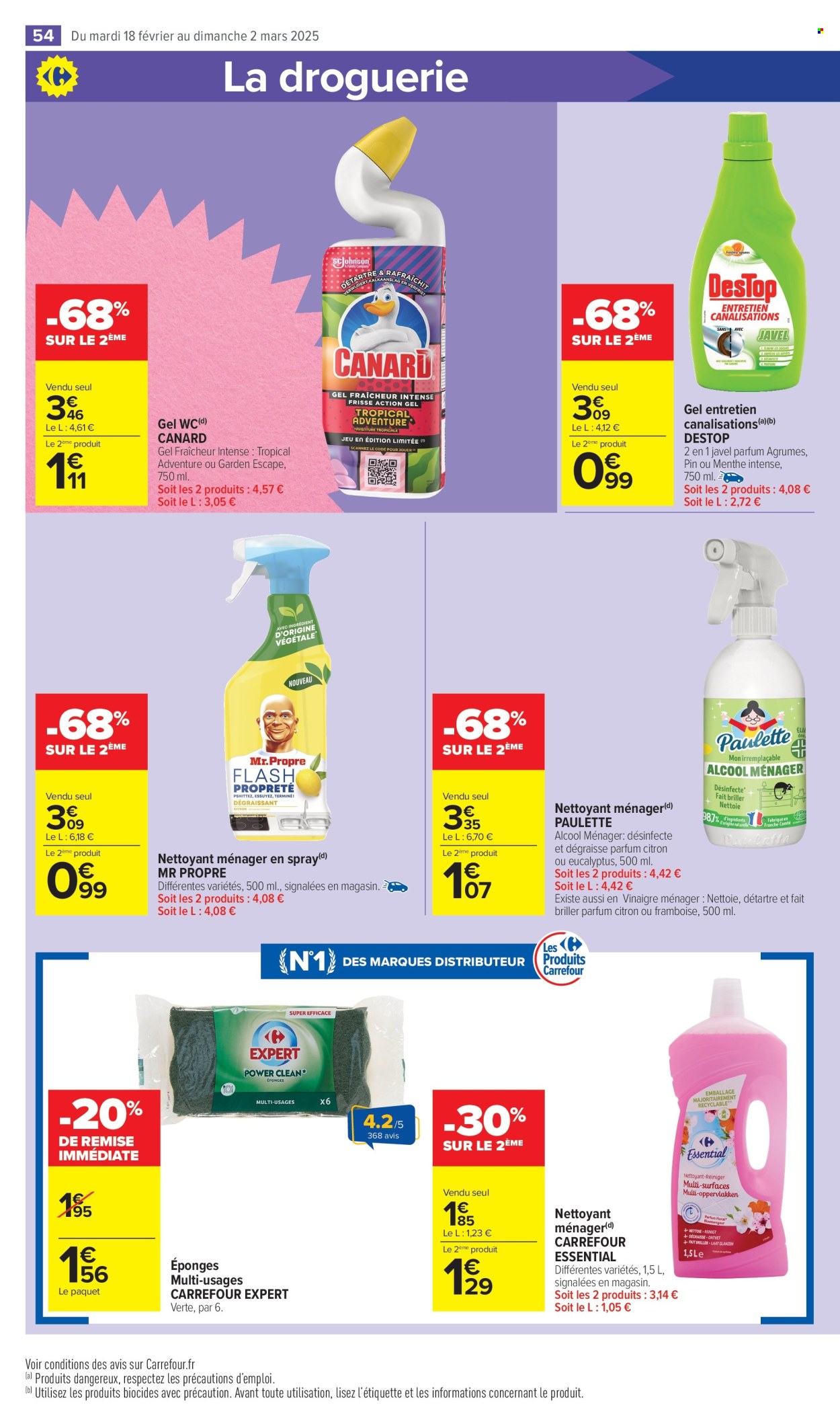 Catalogue Carrefour Market - 18/02/2025 - 02/03/2025. Page 56