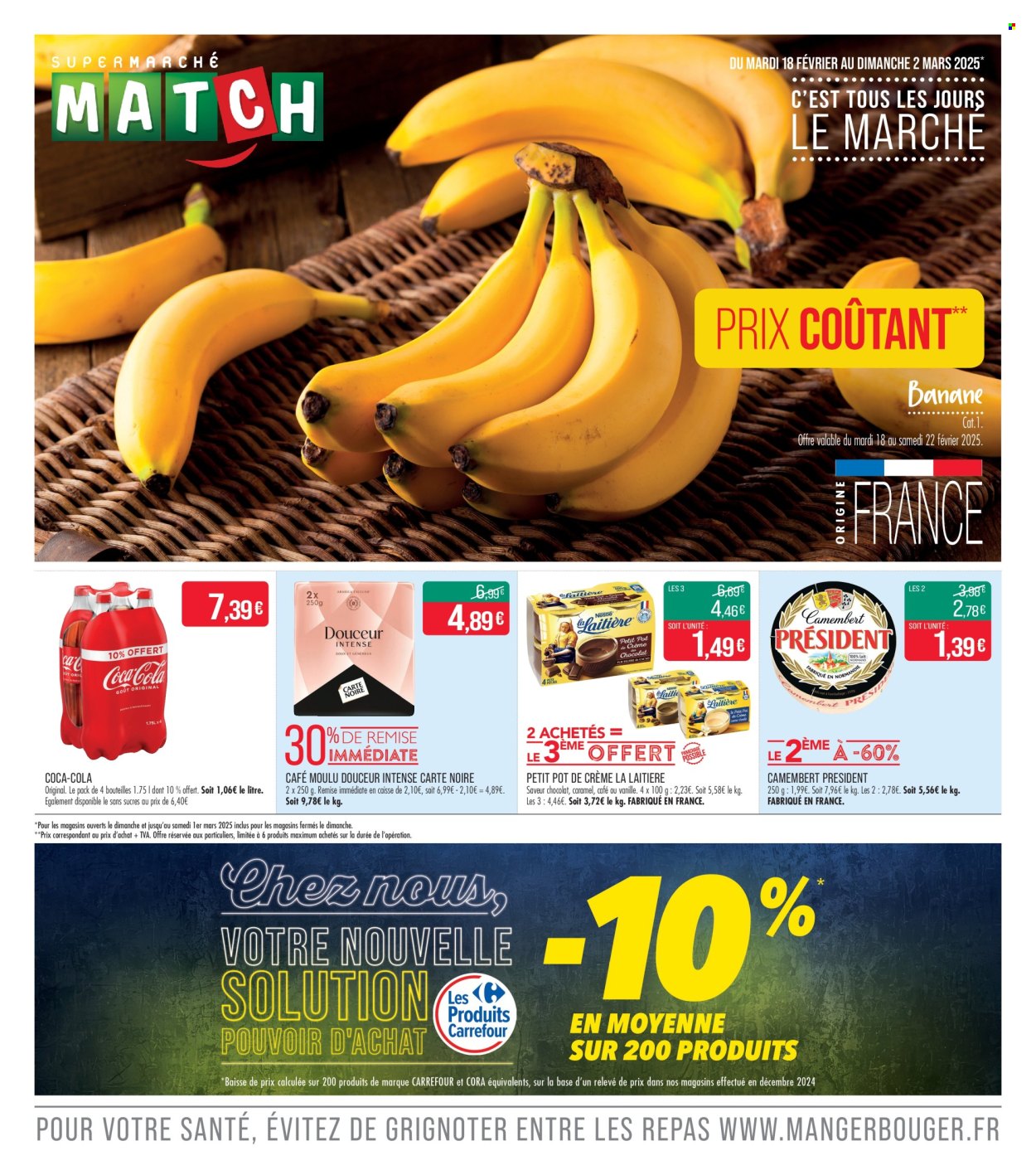 Catalogue Supermarché Match - 18/02/2025 - 02/03/2025. Page 1