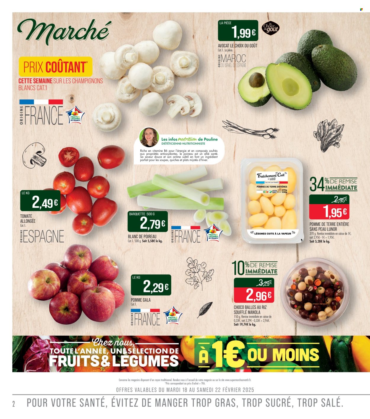 Catalogue Supermarché Match - 18/02/2025 - 02/03/2025. Page 2
