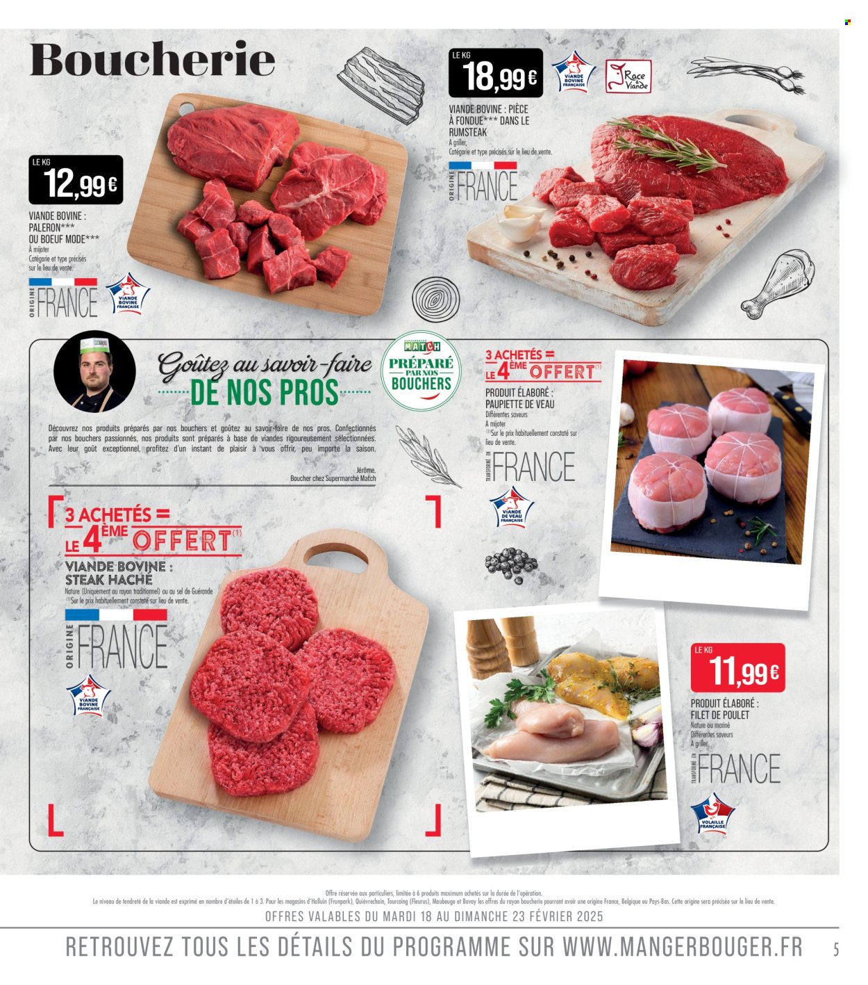 Catalogue Supermarché Match - 18/02/2025 - 02/03/2025. Page 5