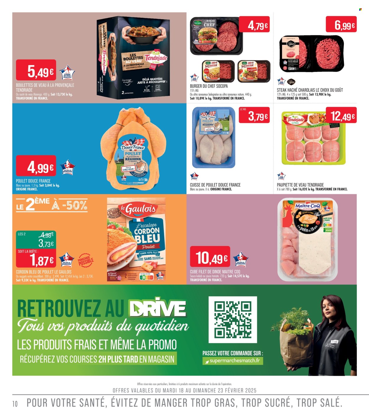 Catalogue Supermarché Match - 18/02/2025 - 02/03/2025. Page 10