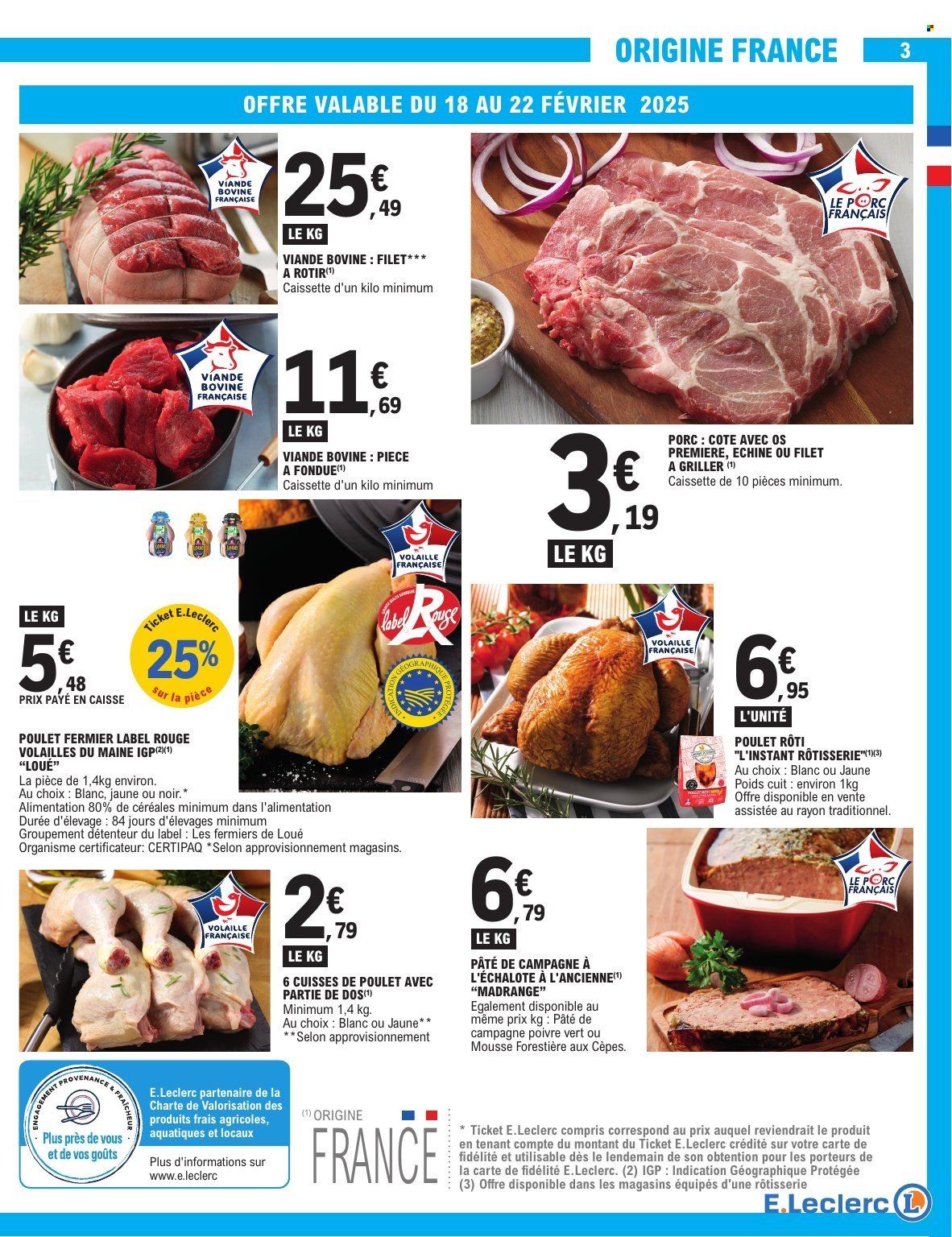 Catalogue E.Leclerc - 18/02/2025 - 01/03/2025. Page 3