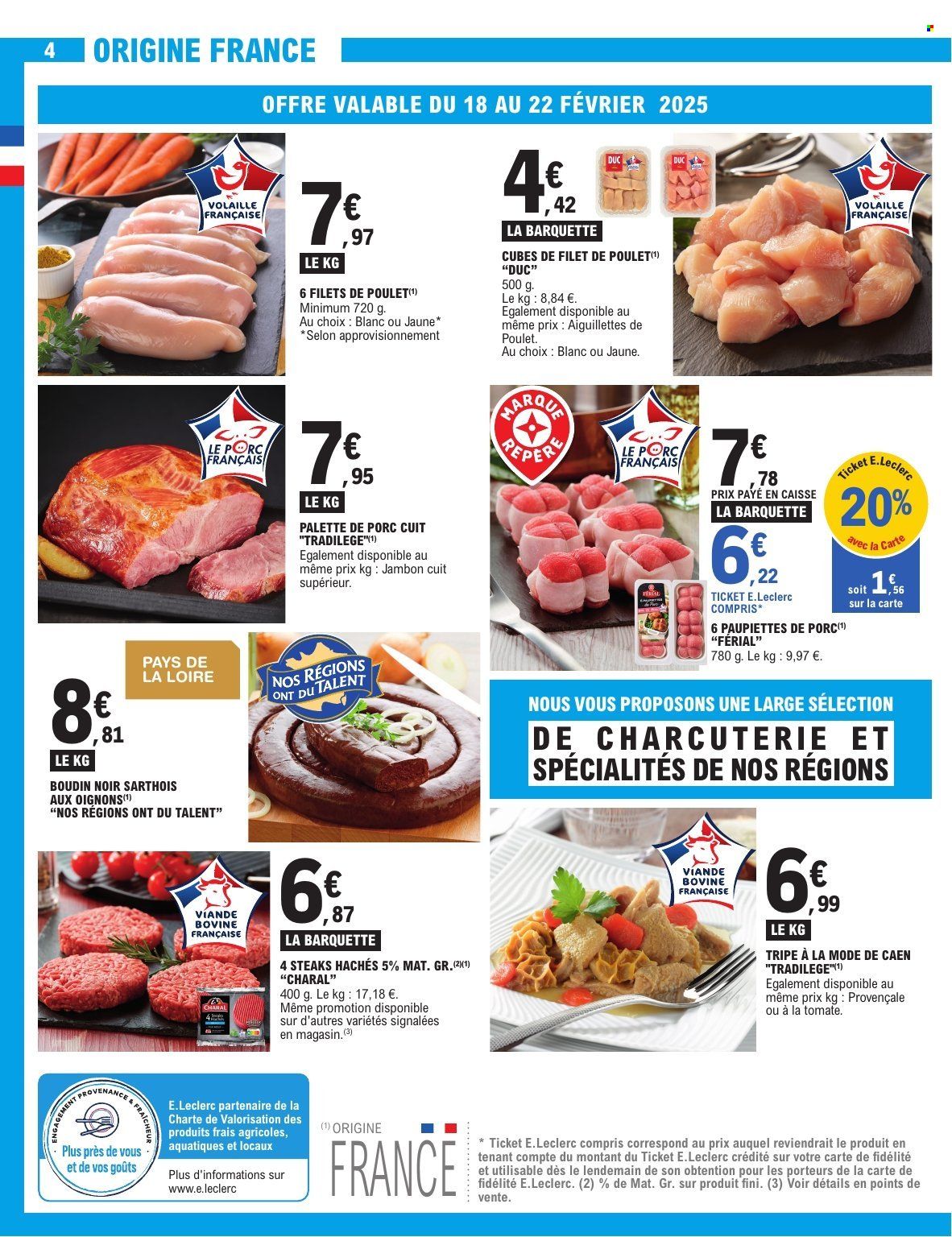 Catalogue E.Leclerc - 18/02/2025 - 01/03/2025. Page 4