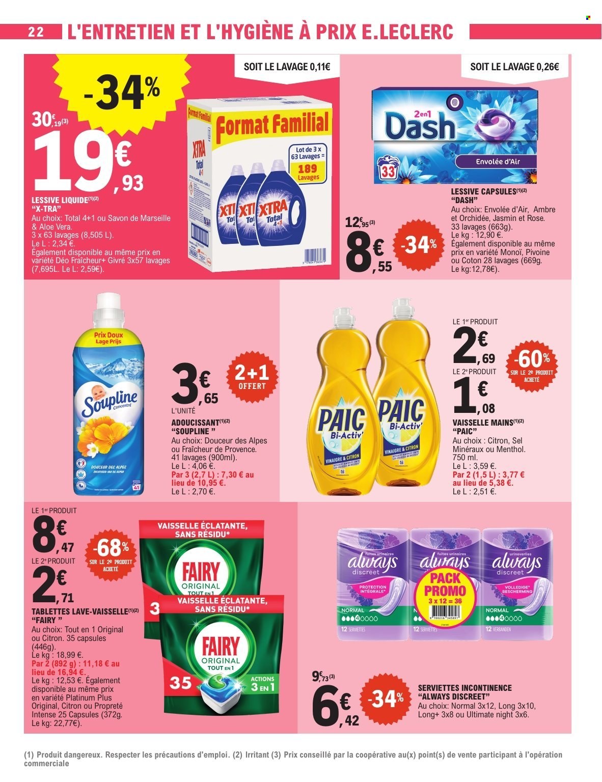 Catalogue E.Leclerc - 18/02/2025 - 01/03/2025. Page 22