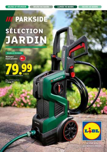 Catalogue Lidl - 27/02/2025 - 23/03/2025.