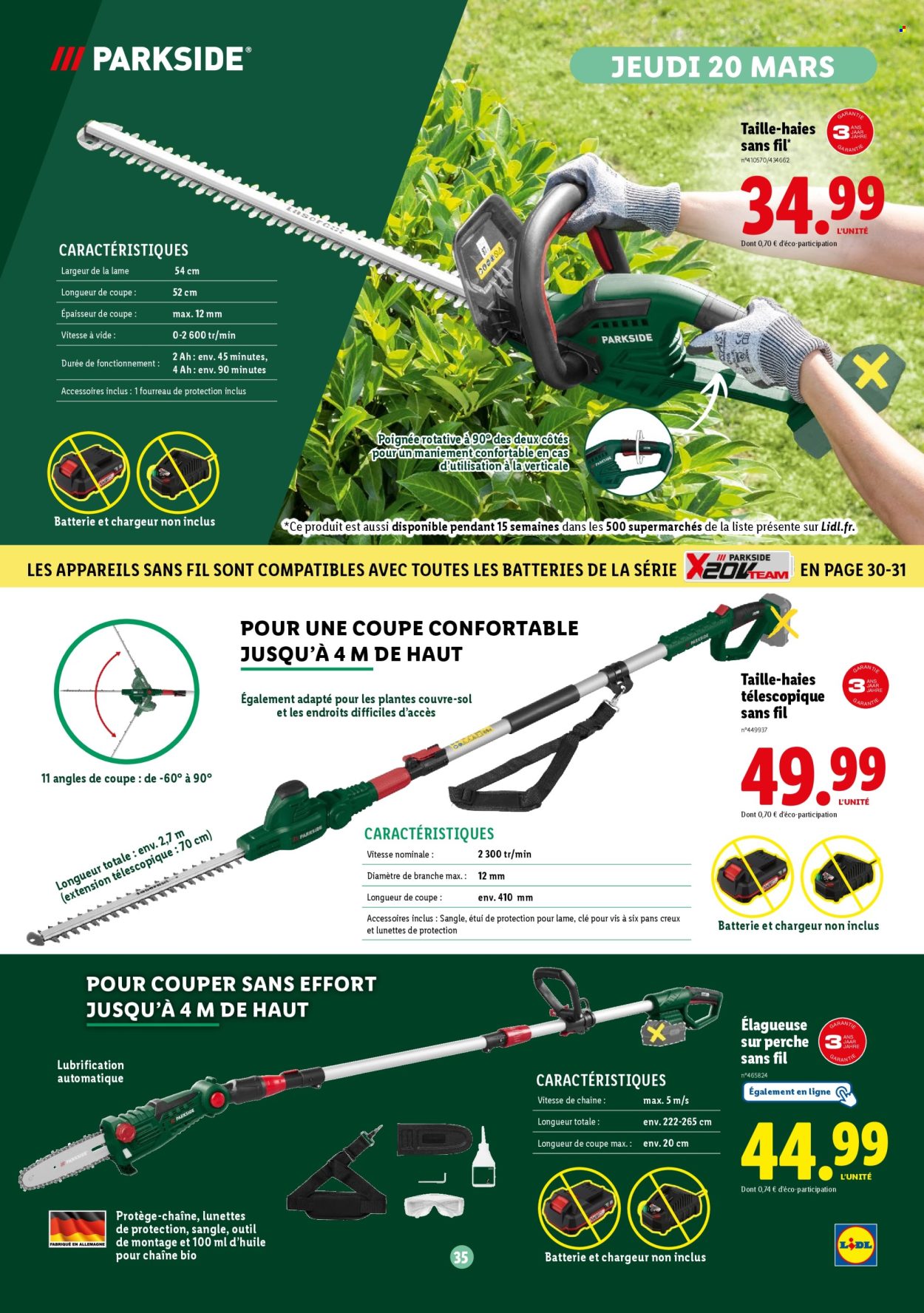Catalogue Lidl - 27/02/2025 - 20/03/2025. Page 35