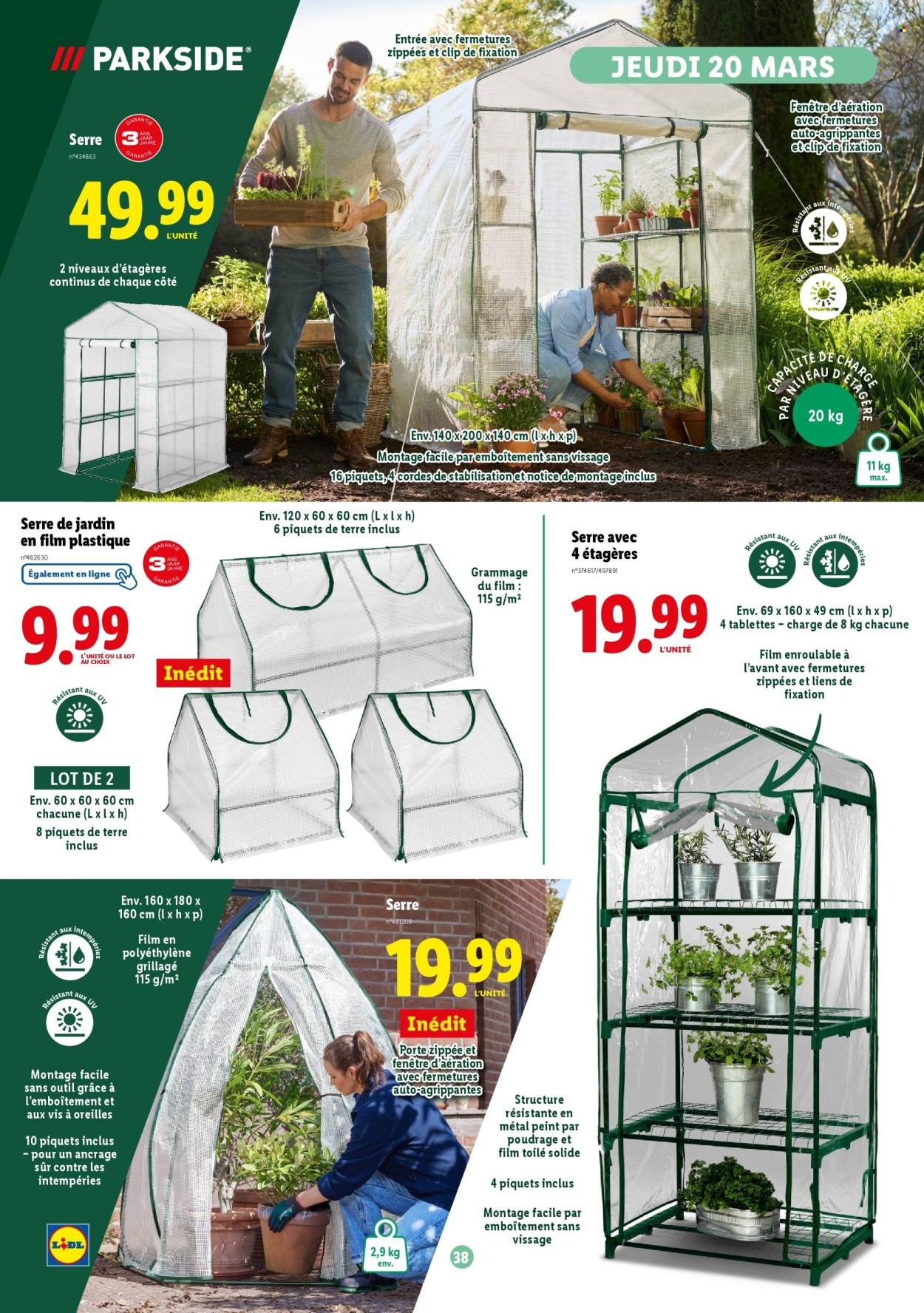 Catalogue Lidl - 27/02/2025 - 20/03/2025. Page 38