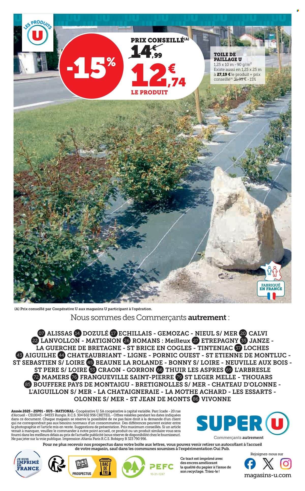 Catalogue SUPER U - 18/02/2025 - 16/03/2025. Page 32