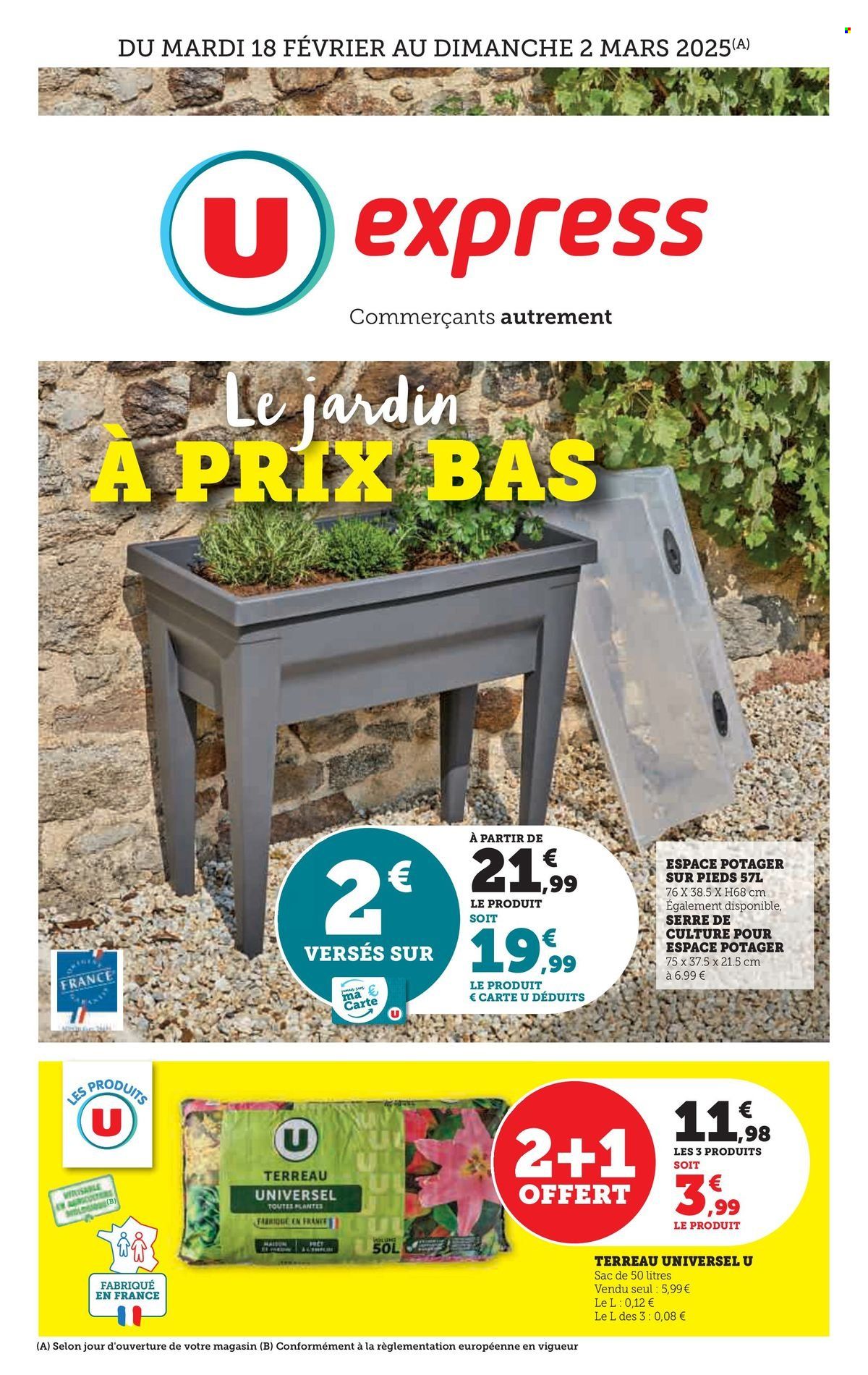 Catalogue U express - 18/02/2025 - 02/03/2025. Page 1