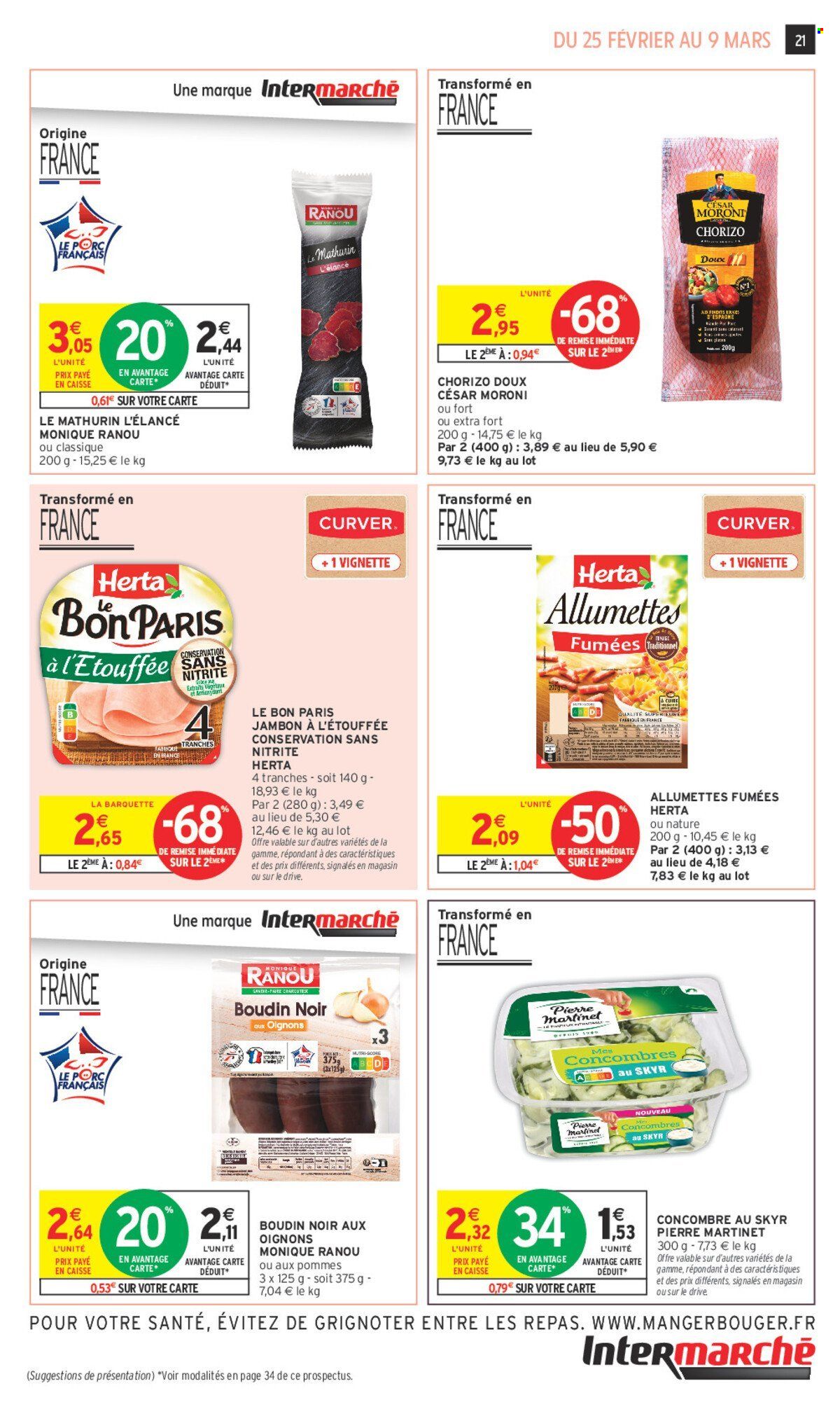 Catalogue Intermarché - 25/02/2025 - 09/03/2025. Page 21