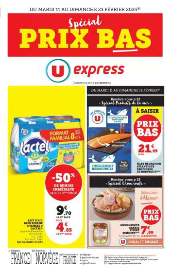 Catalogue U express - 11/02/2025 - 23/02/2025.