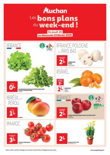Catalogue Auchan - 20/02/2025 - 23/02/2025.