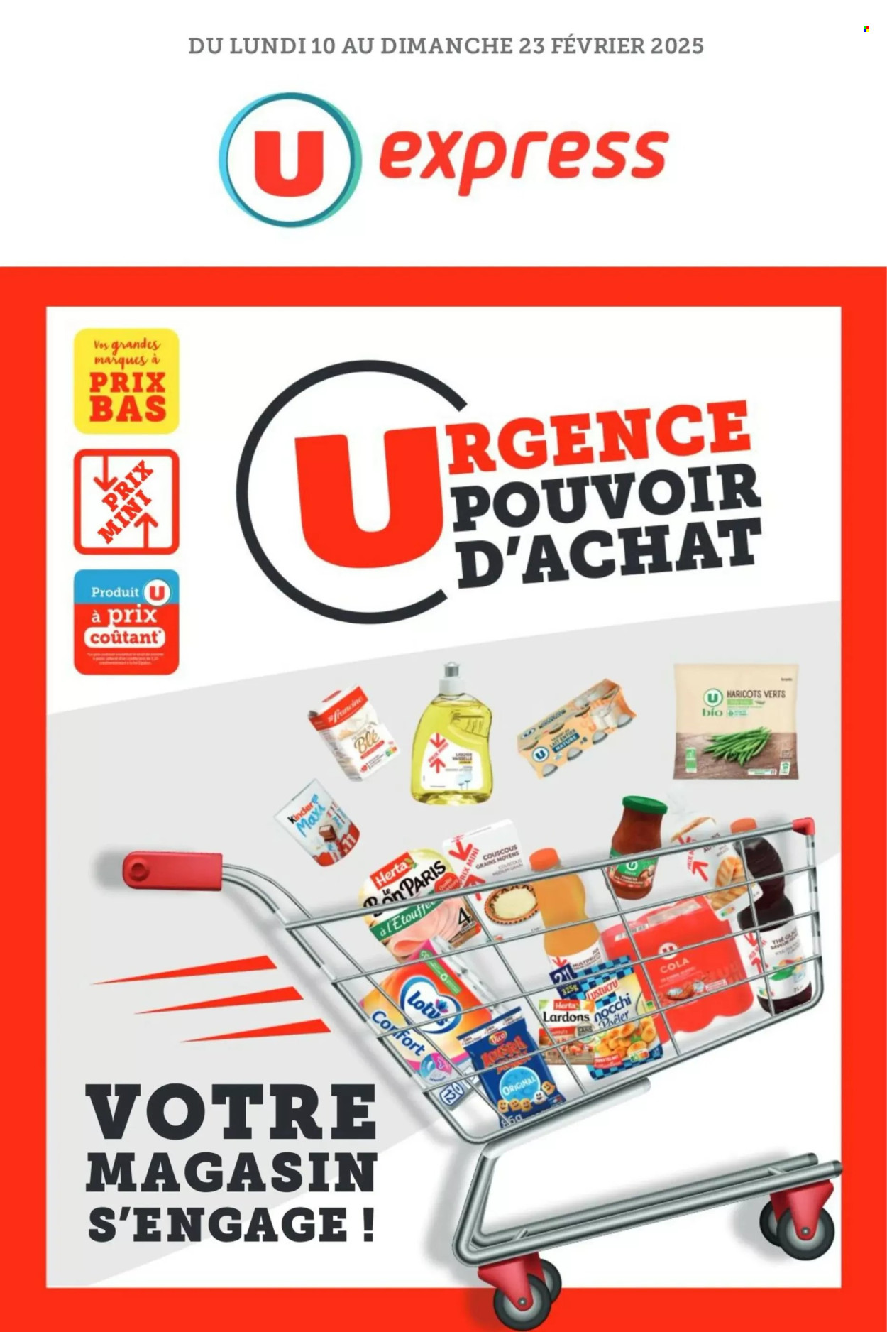 Catalogue U express - 10/02/2025 - 23/02/2025. Page 1