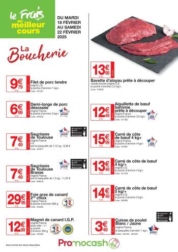 Catalogue Promocash - 18/02/2025 - 22/02/2025.