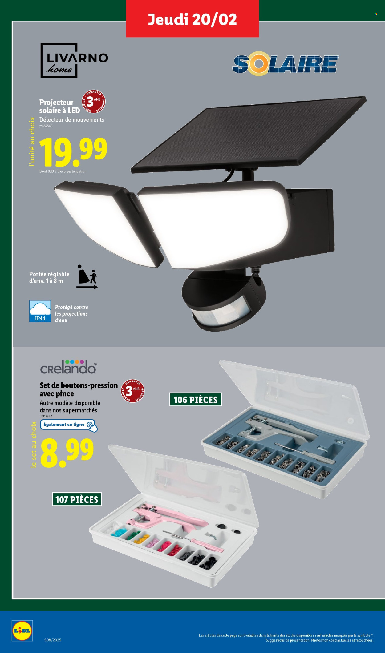 Catalogue Lidl - 20/02/2025 - 24/02/2025. Page 6