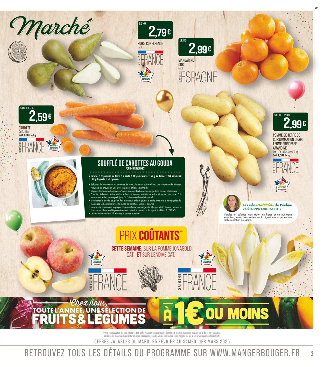 Catalogue Supermarché Match - 25/02/2025 - 09/03/2025. Page 3