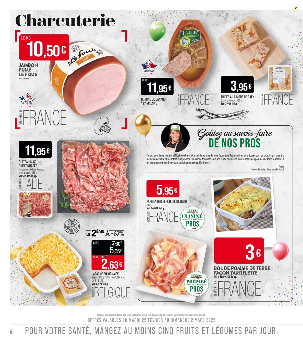 Catalogue Supermarché Match - 25/02/2025 - 09/03/2025. Page 6