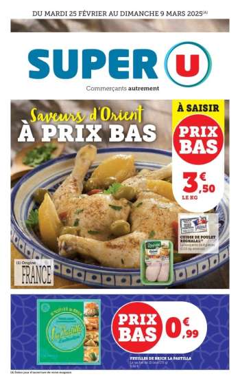 Catalogue SUPER U - 25/02/2025 - 09/03/2025.