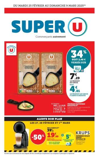 Catalogue SUPER U - 25/02/2025 - 09/03/2025.