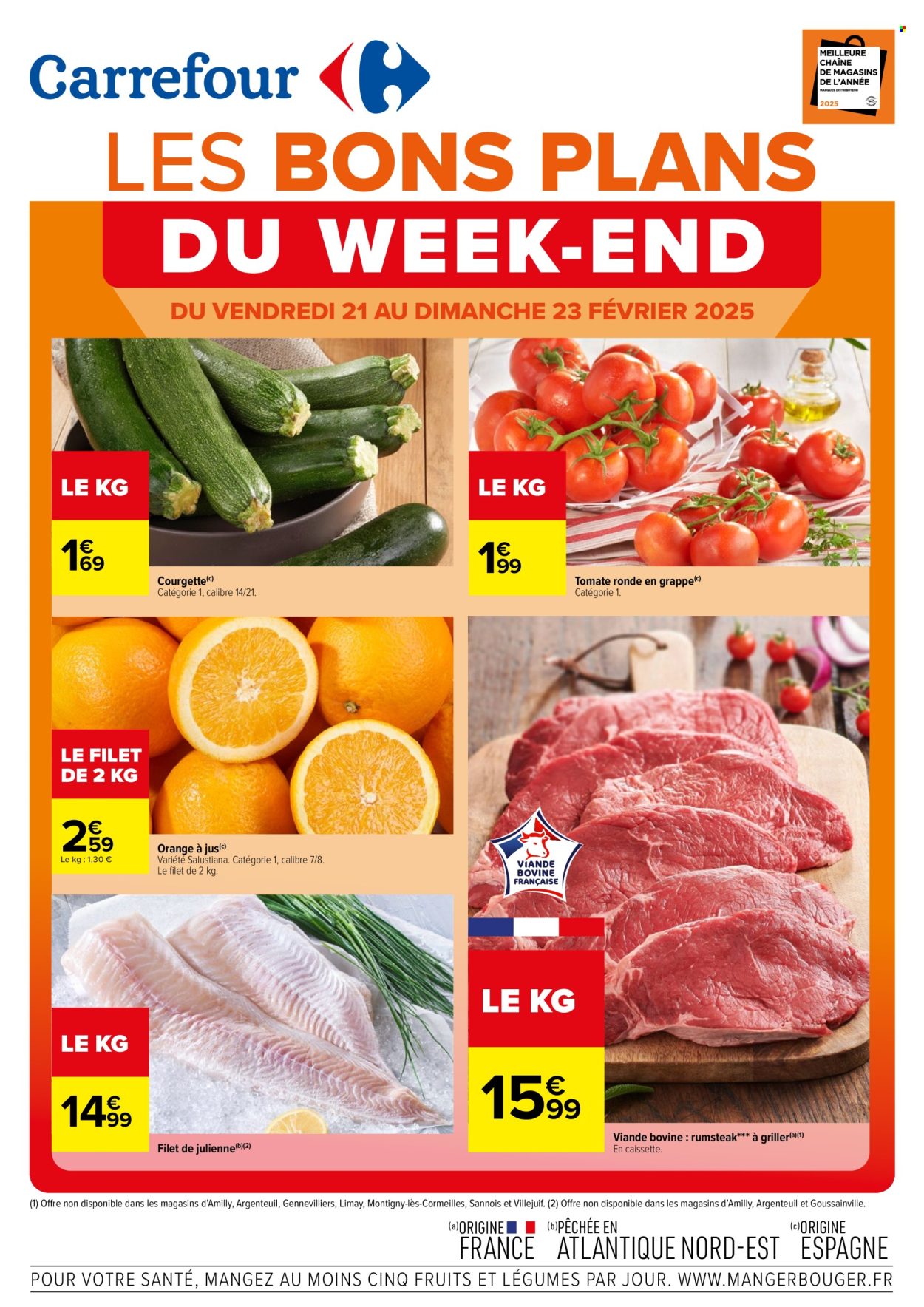 Catalogue Carrefour Hypermarchés - 21/02/2025 - 23/02/2025. Page 1
