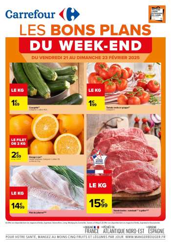 Catalogue Carrefour Hypermarchés - 21/02/2025 - 23/02/2025.