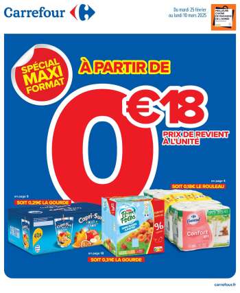 Catalogue Carrefour Hypermarchés - 25/02/2025 - 10/03/2025.