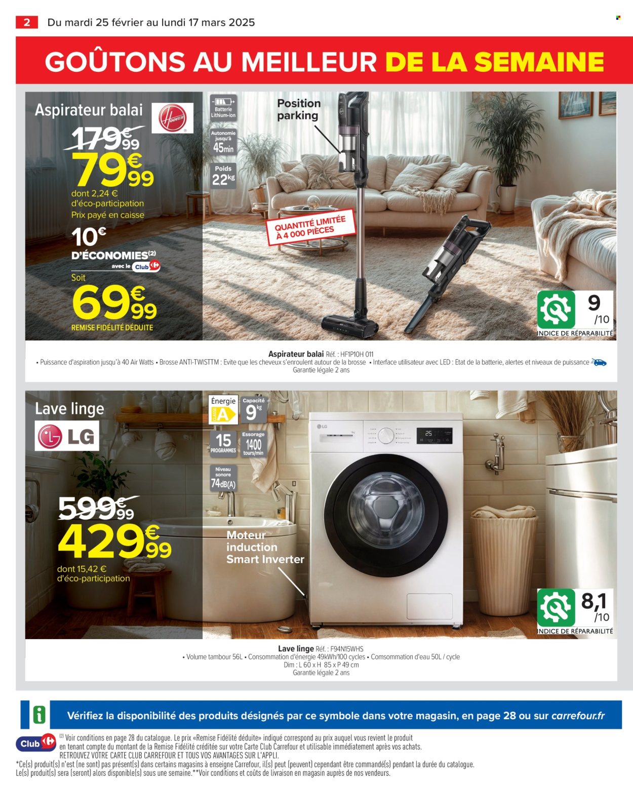 Catalogue Carrefour Hypermarchés - 25/02/2025 - 17/03/2025. Page 4