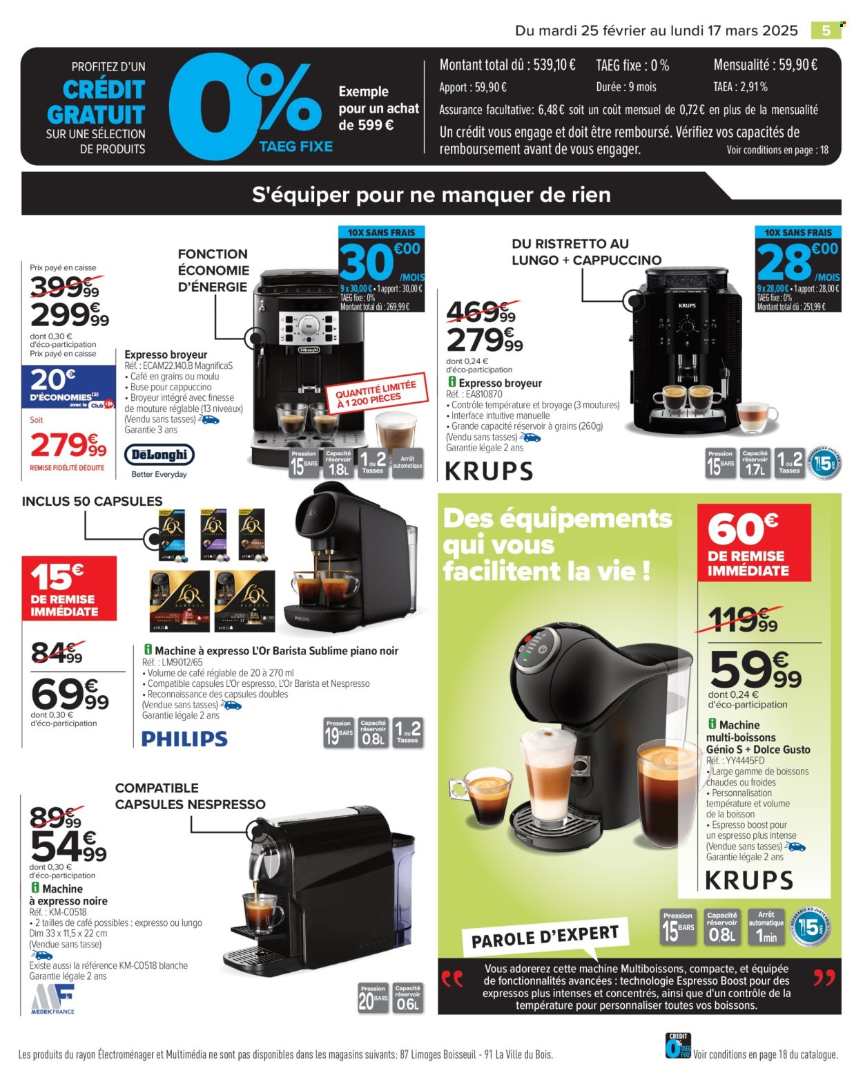 Catalogue Carrefour Hypermarchés - 25/02/2025 - 17/03/2025. Page 7