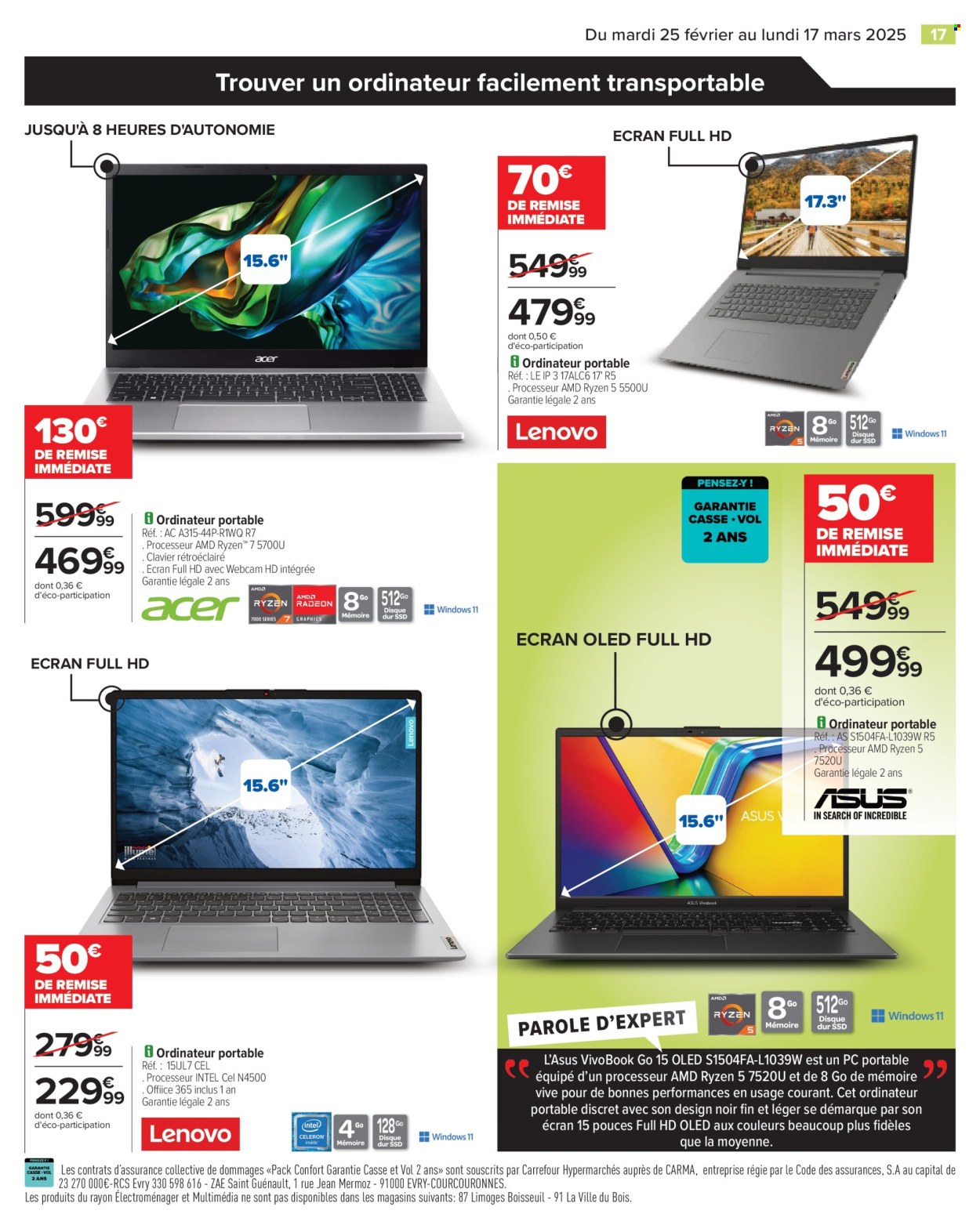 Catalogue Carrefour Hypermarchés - 25/02/2025 - 17/03/2025. Page 19