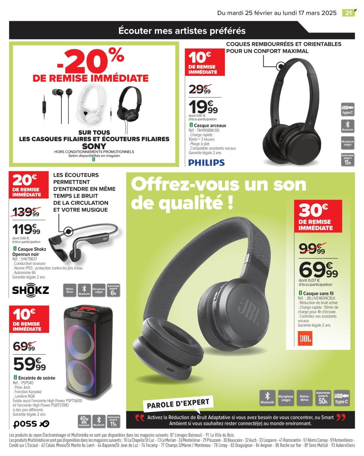 Catalogue Carrefour Hypermarchés - 25/02/2025 - 17/03/2025. Page 23