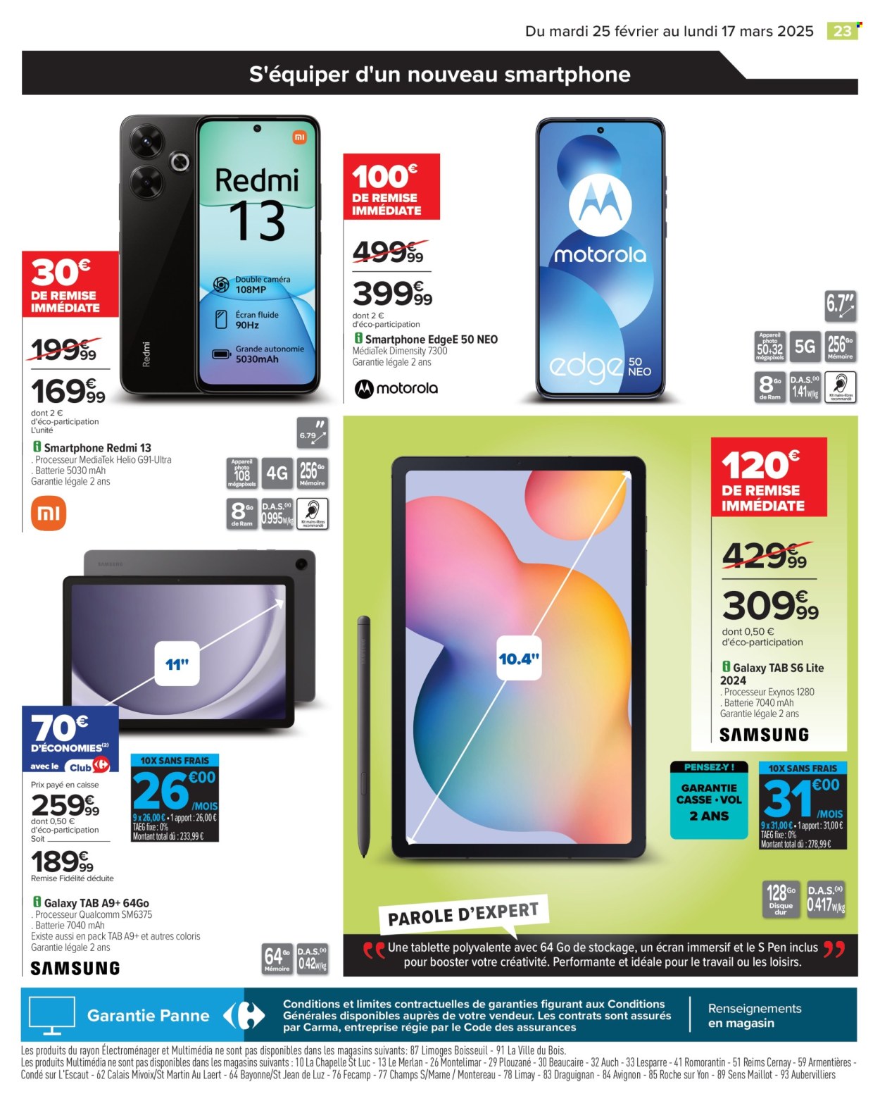 Catalogue Carrefour Hypermarchés - 25/02/2025 - 17/03/2025. Page 25