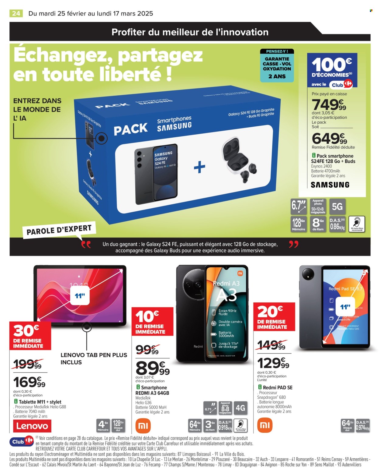 Catalogue Carrefour Hypermarchés - 25/02/2025 - 17/03/2025. Page 26