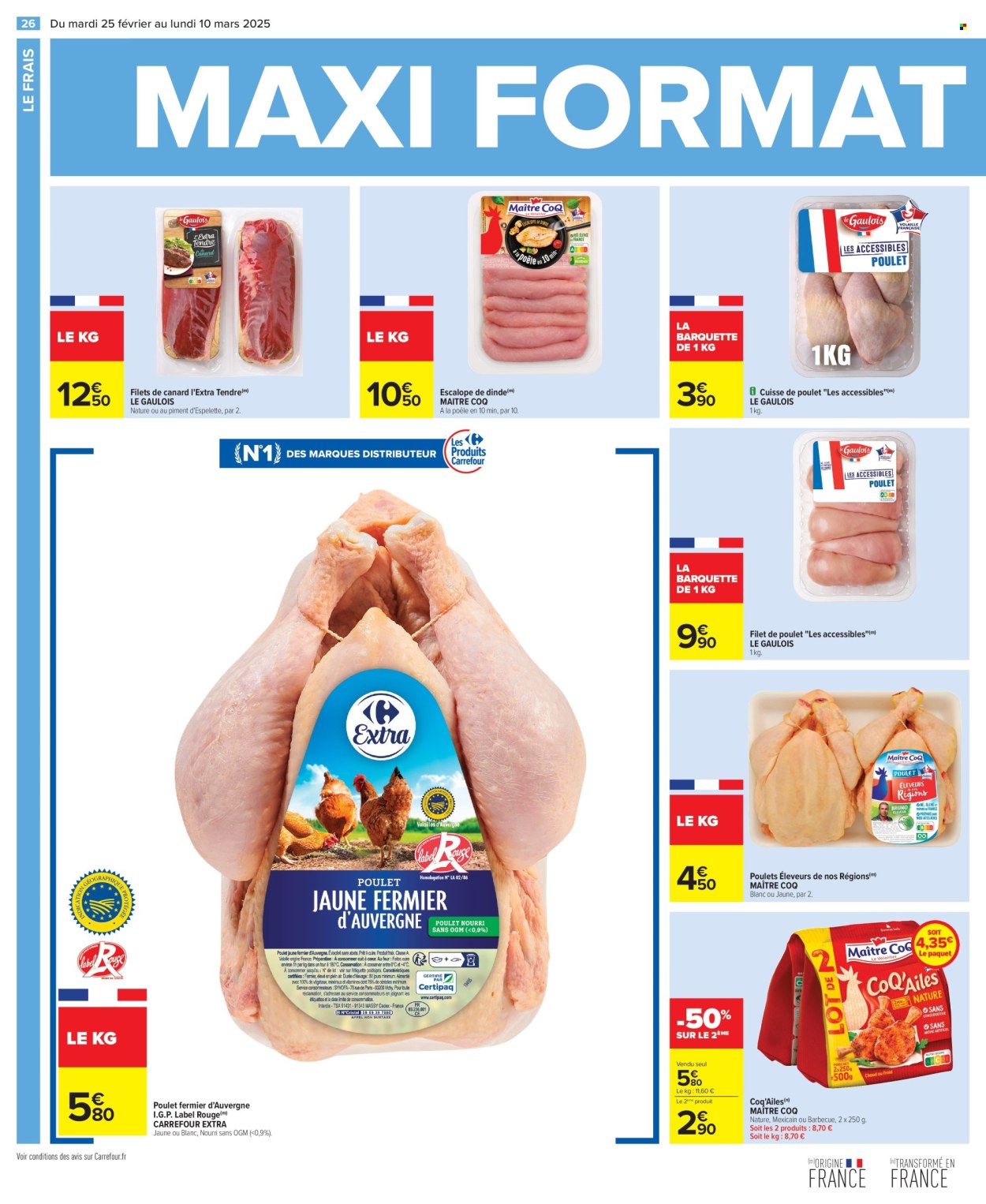 Catalogue Carrefour Hypermarchés - 25/02/2025 - 10/03/2025. Page 28